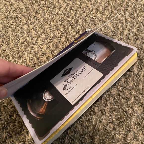 Lady and the Tramp VHS small notebook - Picture 2 of 4